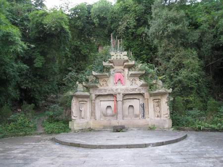 朱德祖坟墓地风水图解